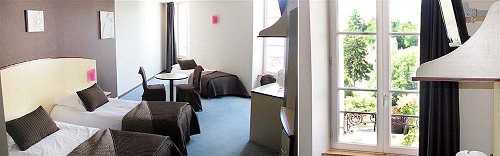 Logis Hotel De France Restaurant Le Lucullus 몽모리옹 외부 사진